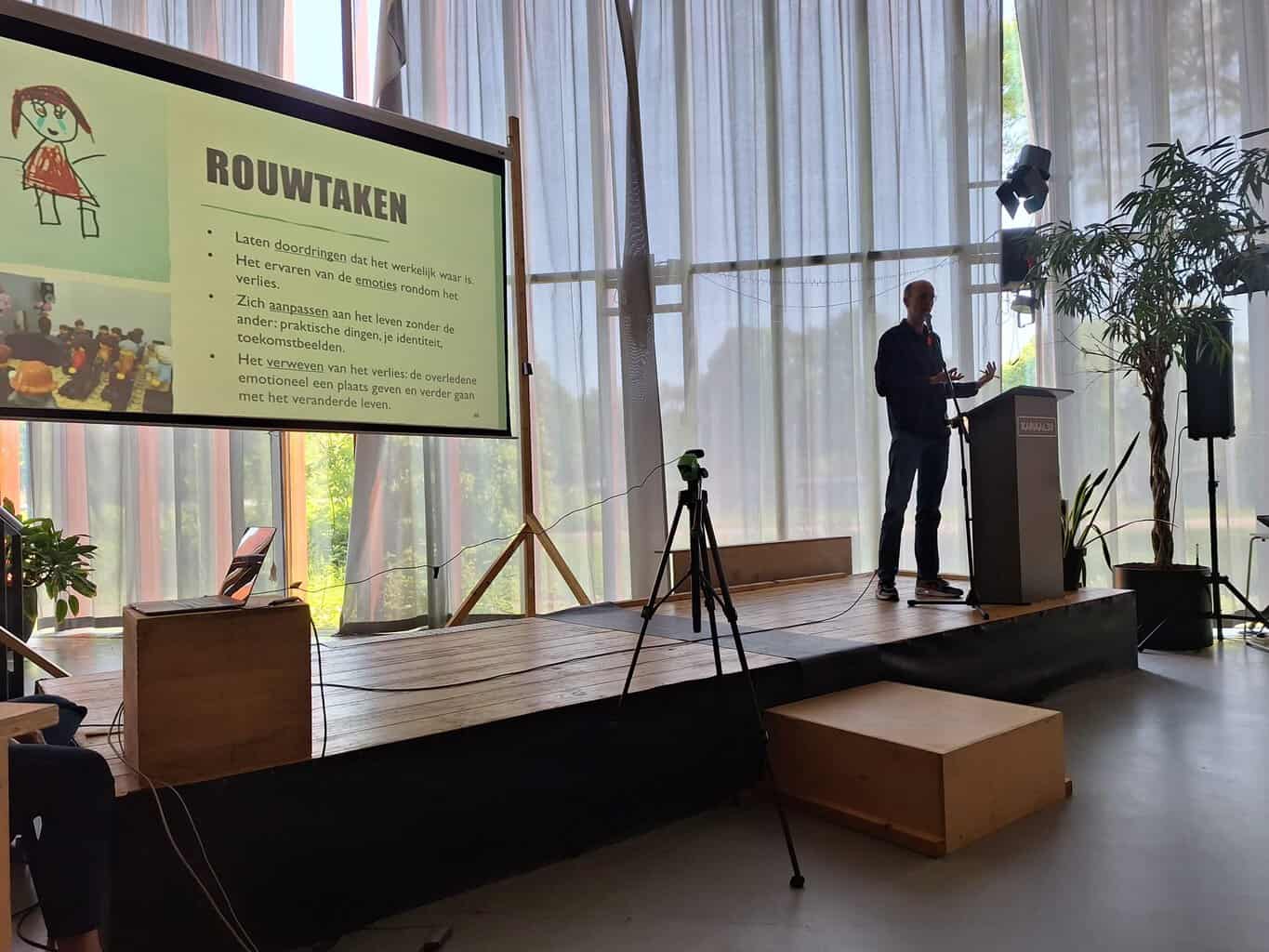 Lezing workshop training over rouw